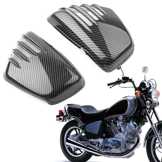 Carbon fiber Battery Side Cover Fit for Yamaha XV700 750 1000 1100 Virago 1984-up