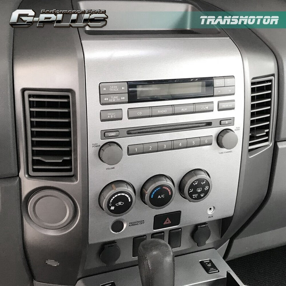 FIT FOR 04-06 TITAN ARMADA W/ SPEAKER CENTER DASH RADIO A/C VENT TRIM BEZEL Q