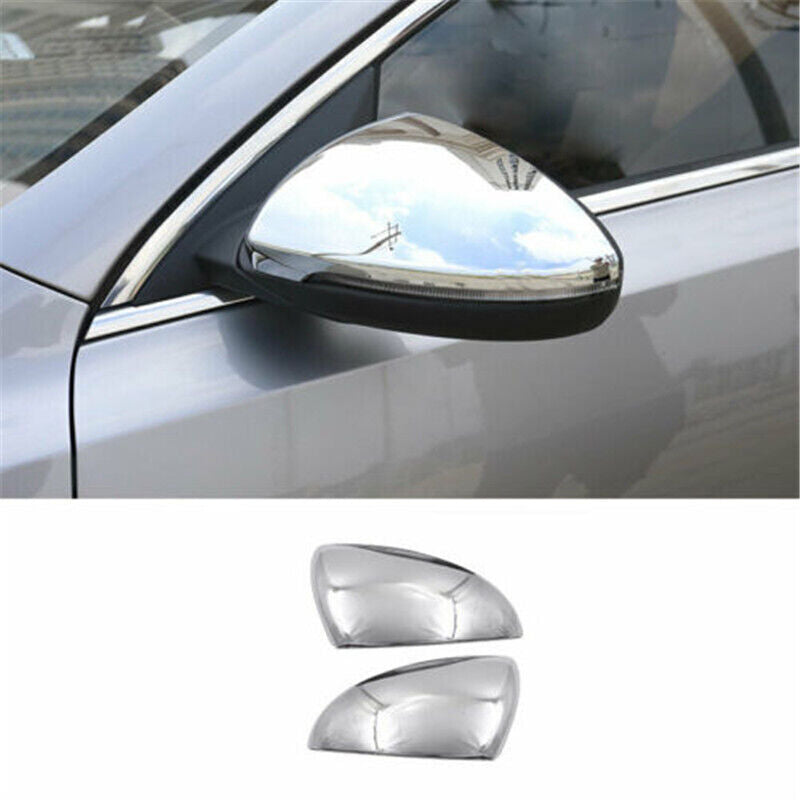 Chrome 2PCS Side Rearview Mirror Cover Trim for Kia Forte Cerato K3 2019-2022