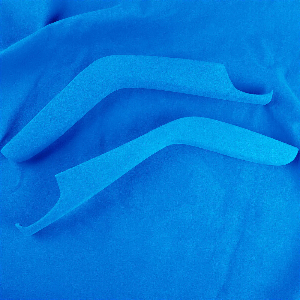 Suede Blue Central Control Gear Shift Side Panel Trim for Honda for Civic 10th 16-21