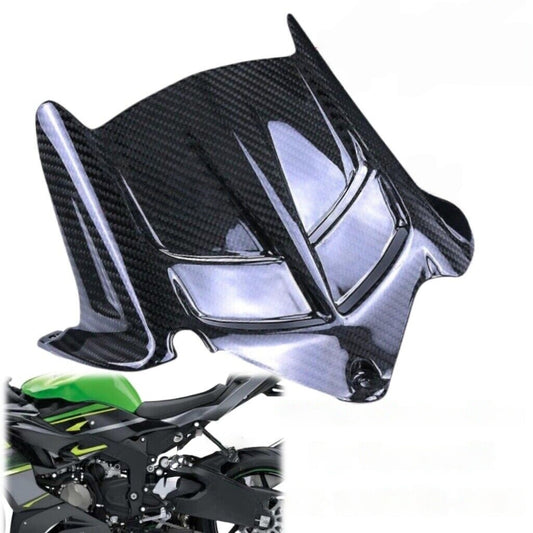 2008-2023 for Kawasaki ZX-6R 100% Real Carbon Fiber Rear Fender Hugger Mudguard Q