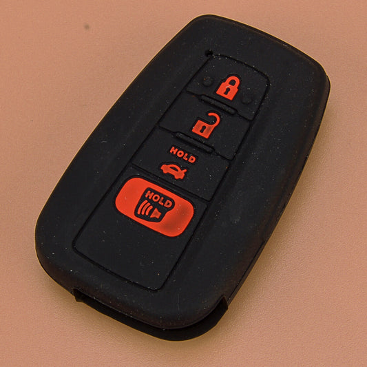 4 Buttons Car Key Cover Case Fob Holder Shell Fit for Toyota for Camry Highlander Q