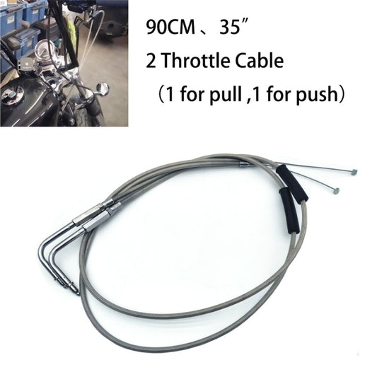 Throttle Cable Line Wire 90cm/35 for Harley Davidson Sportster XL1200 XL883