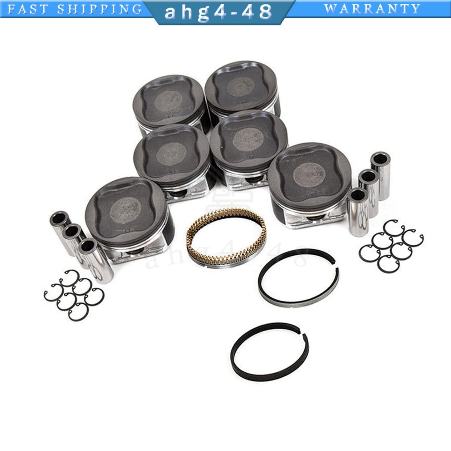 13101-31120-A0 1GRFE Piston and Piston Ring Kit for 4Runner Tacoma 03-09 4.0-