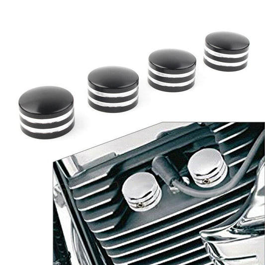 Motor Head Bolt Spark Plug Covers for Harley Sportster XL Twin Cam Touring Q