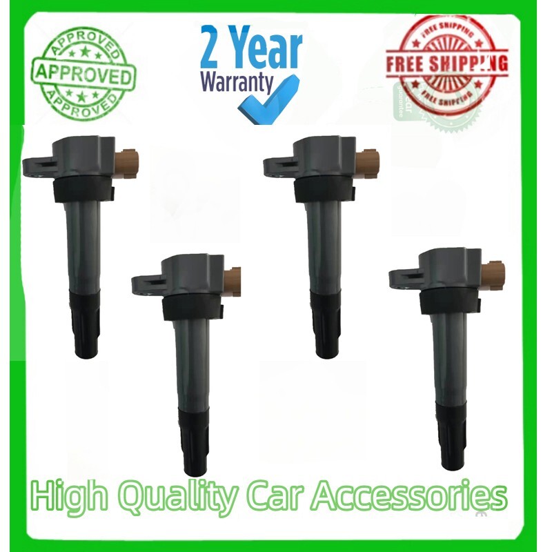 4-piece ignition coil kit suitable for Suzuki 3400-51K40, 3400-51K00, 3400-51K20