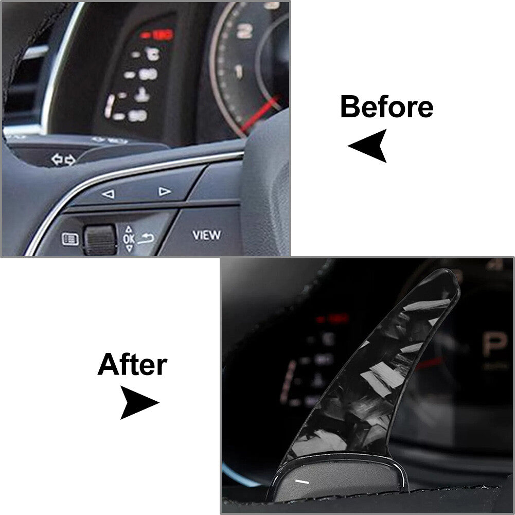 Steering Wheel Shift Paddle Extension for Audi A3 A4 A5 Q3 Q5 Q7 SQ5 TT TTS