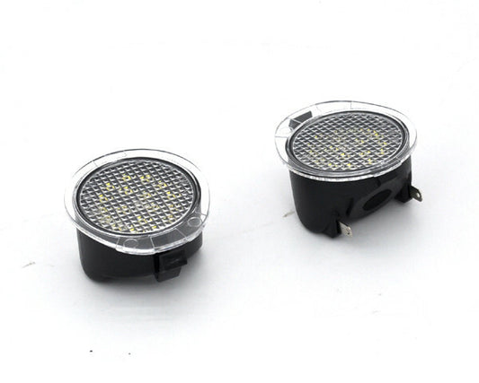 2x direct fit white LED Side Mirror Puddle Lights For Sequoia 2008-2017 v