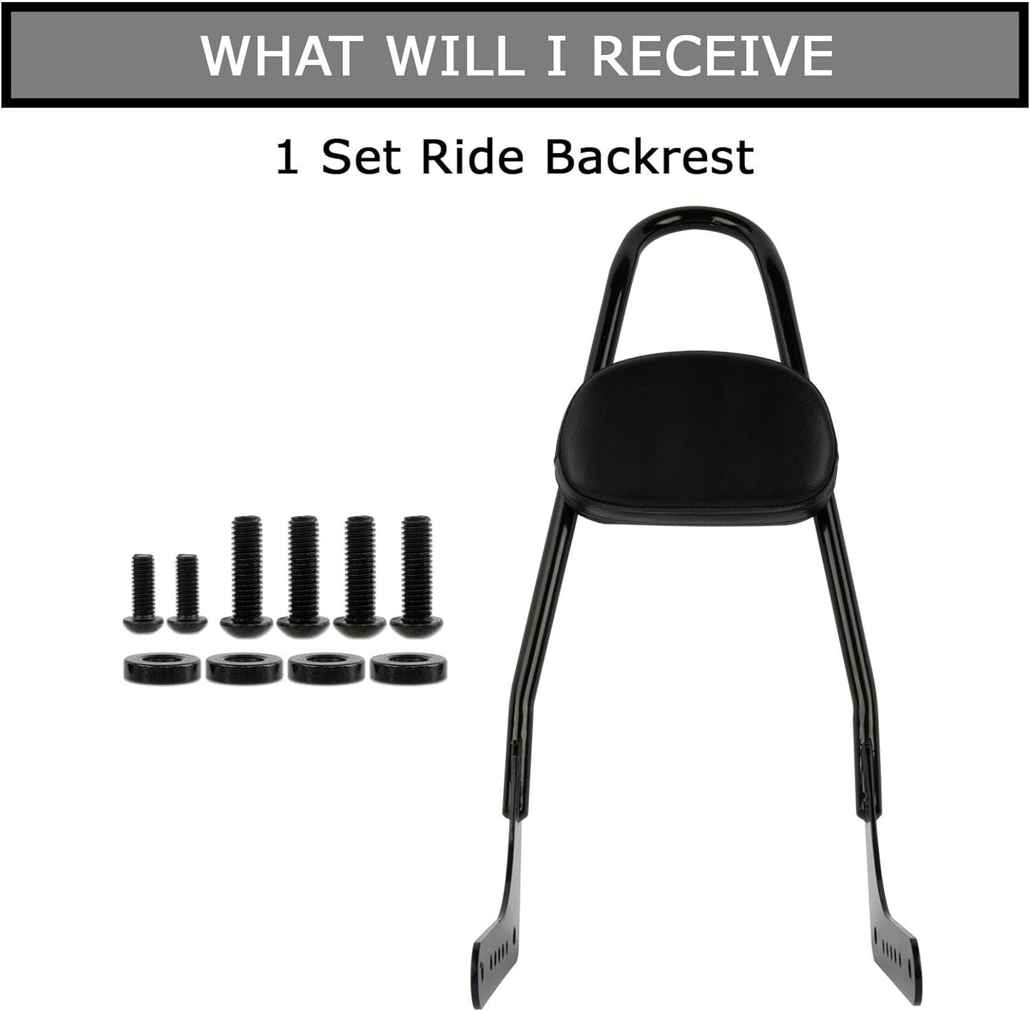 Rear Sissy bar backrest for Harley Dyna Softail Street Bob FXBB 107 2018-2023 n
