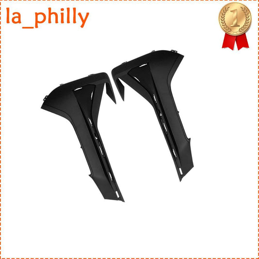 2X Front Bumper Grille Molding Trim Cover Black Left+Right For X1 F49 2020-2022 Q