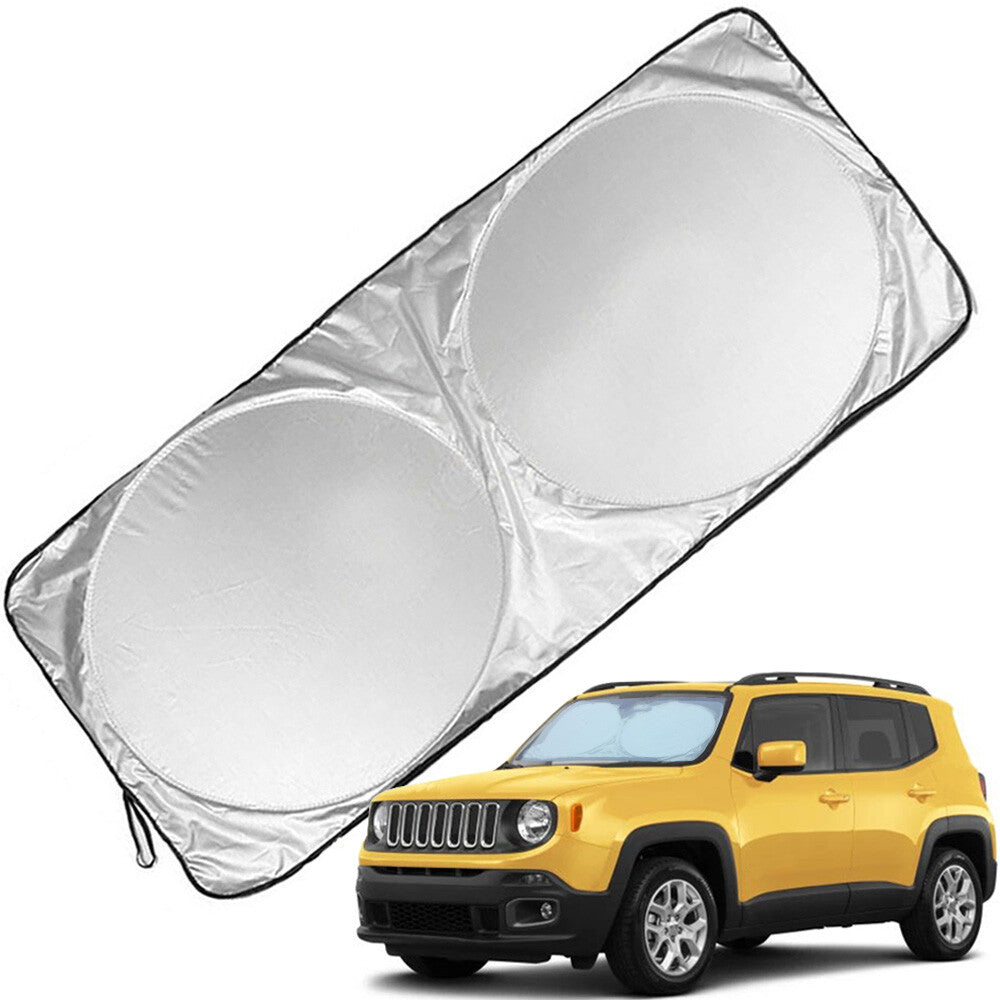 for Jeep Cherokee Car Windshield Sun Shade Reflective Heat UV Block Cover Visor