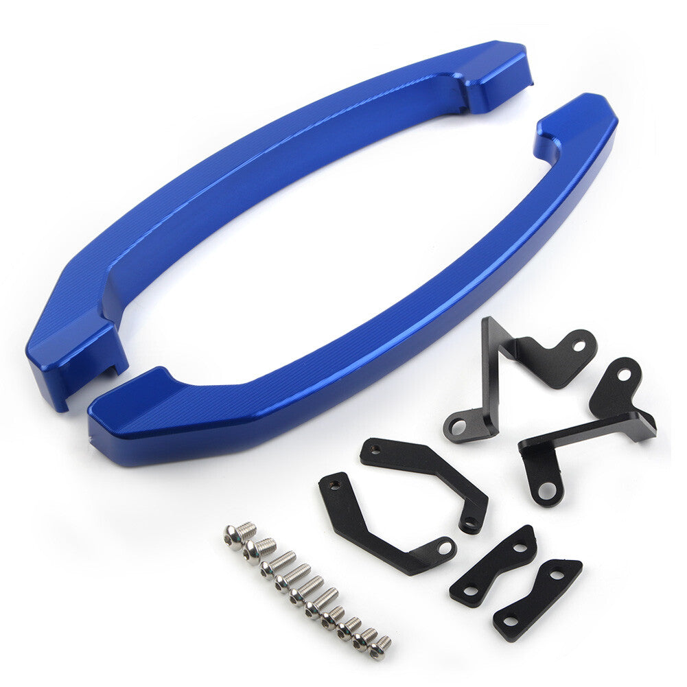 Fit for Yamaha MT07 FZ07 14-17 Motorcycle Rear for Seat Handle Grab Bars Armrest Blue