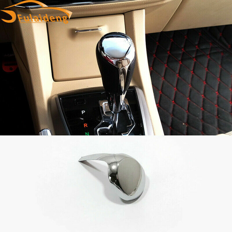 for Toyota for Corolla 2014-2018 Chrome Interior Gear Shift Knob Decor Cover Trim