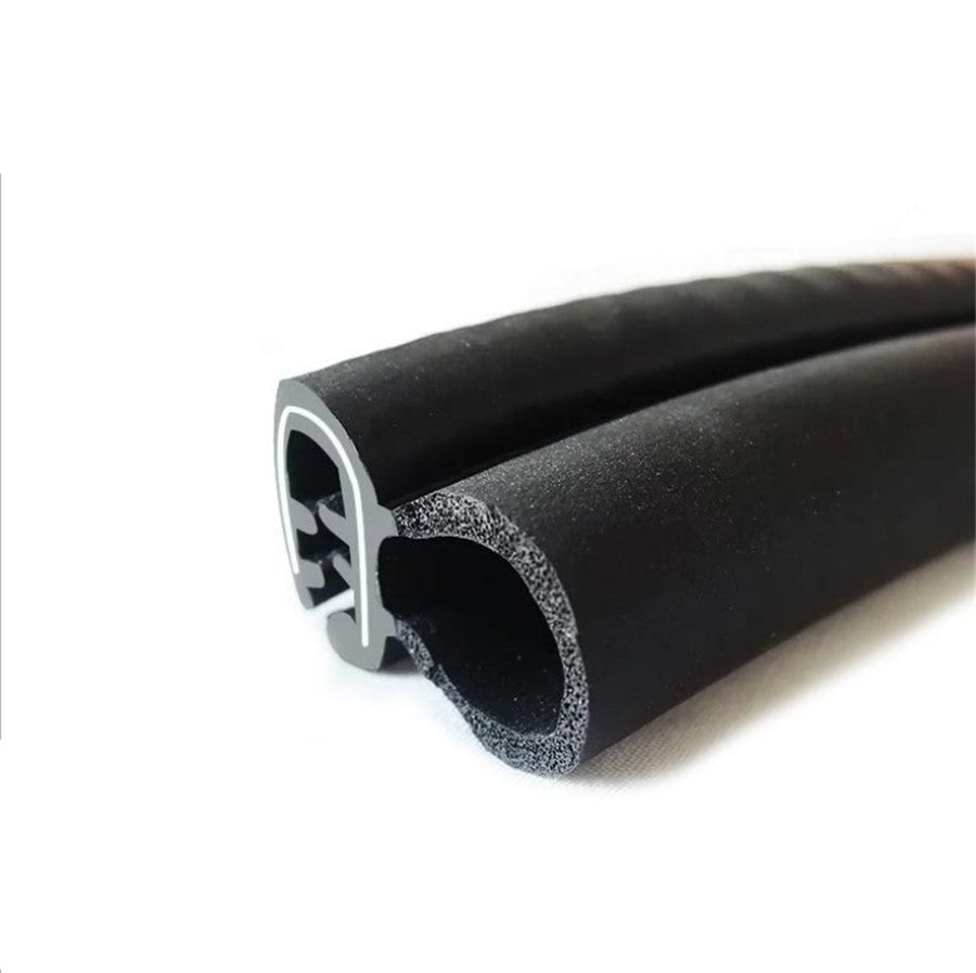 4M/13ft Universal Car Door Edge Rubber Seal Protector Sealing Strip Weatherstrip