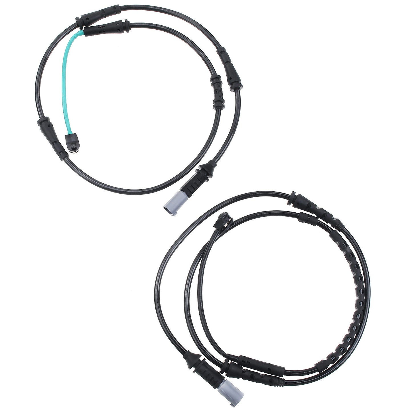 2PCS Disc Brake Pad Wear Sensor Front Rear for BMW 528i 535d 535i 550i 640i 650i
