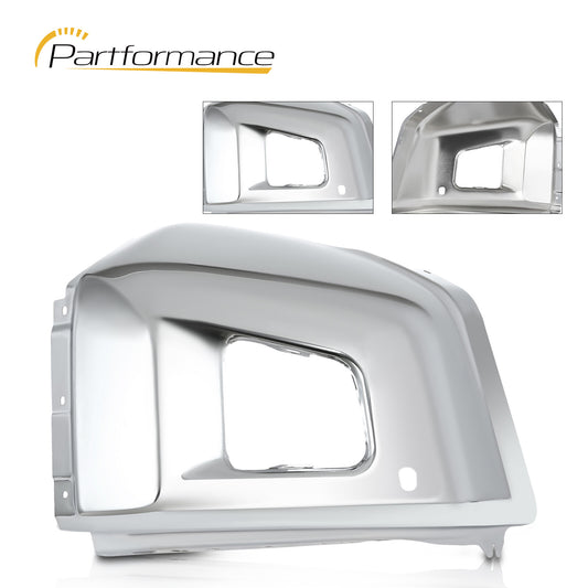 For 2014 - 2021 for Tundra Right Front Bumper End Cap with Sensor Hole - v