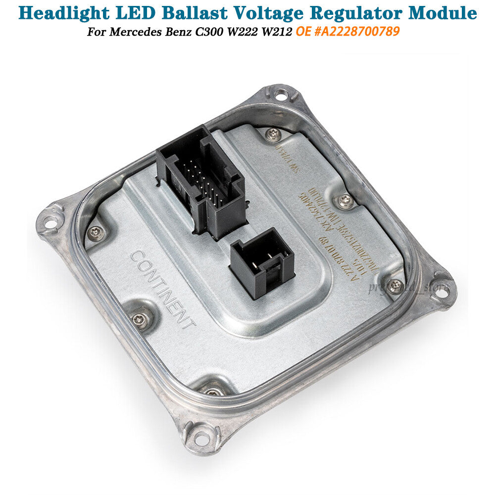 Voltage regulation module A2228700789 for E63 headlight LED ballast. v