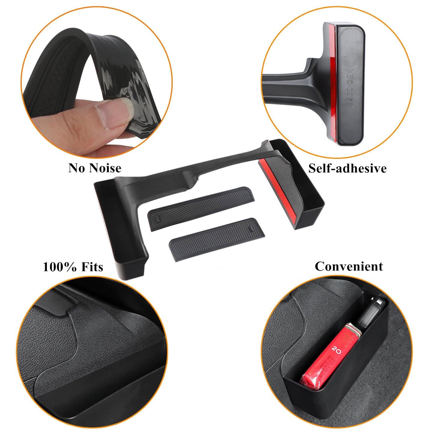 for Jeep for Wrangler JL 18-25 Transmission Side Tray Armrest Storage Box Accessories