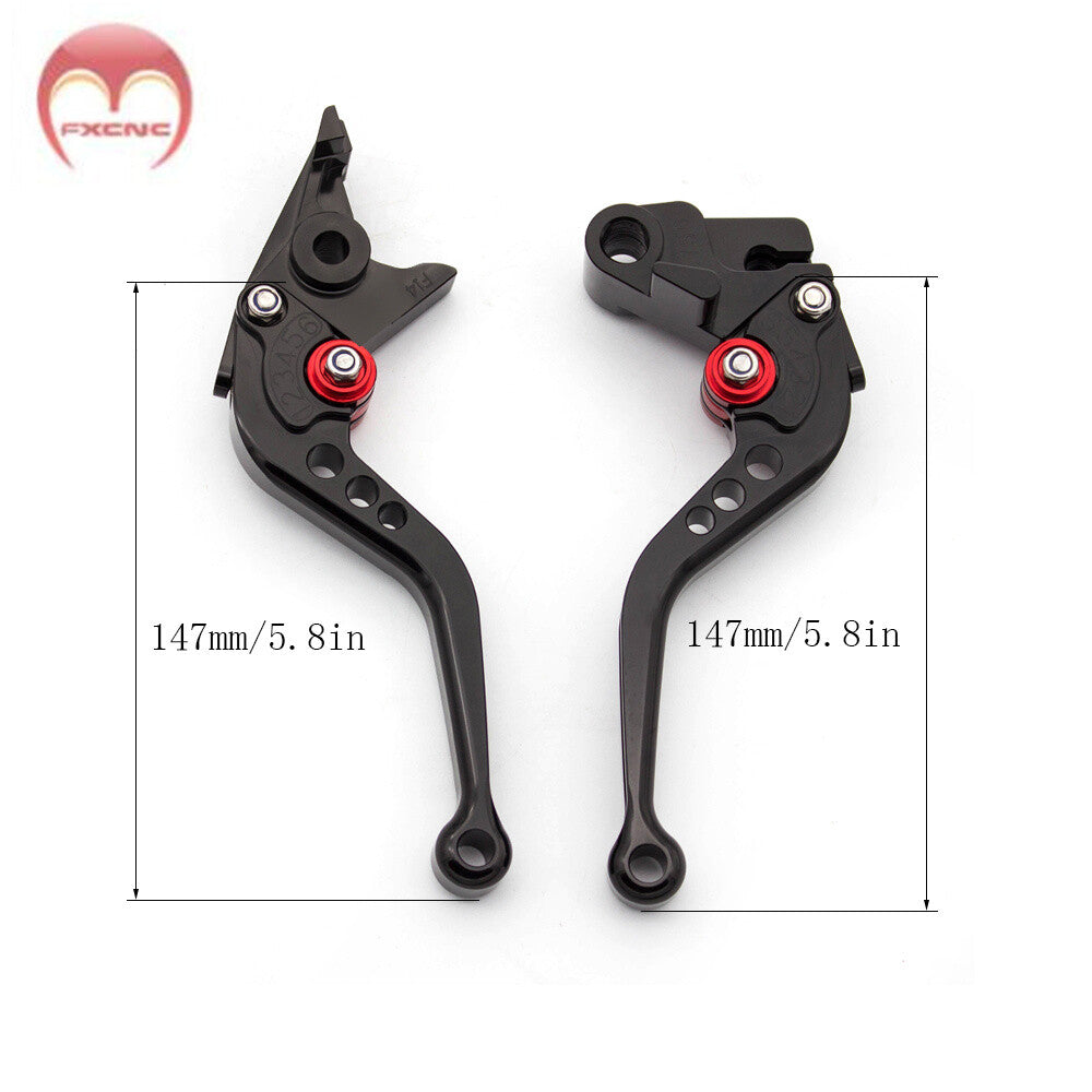 CNC adjustable brake clutch lever suitable for Yamaha FJ1200 1986-1990 1991 1992 (short-)