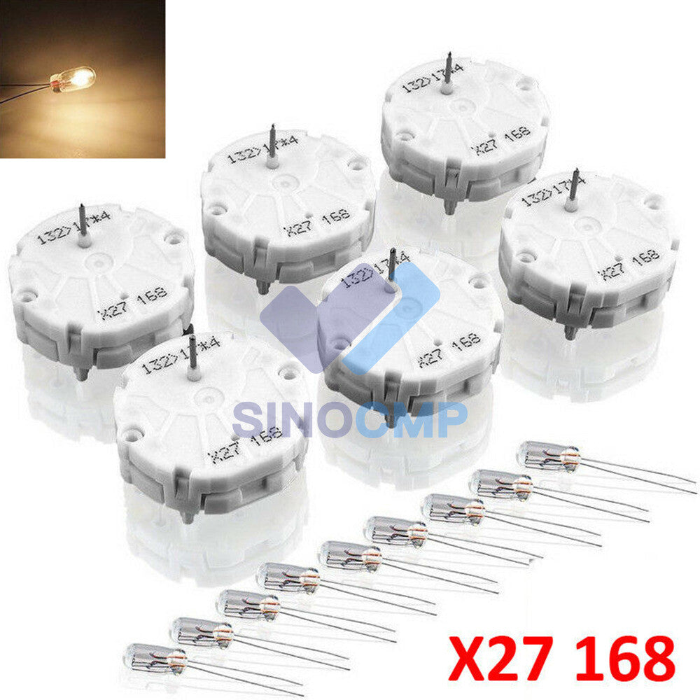 Set of 6pcs 10 BONUS BULBS For GM  Switec Gauge Cluster Stepper Motor Kit