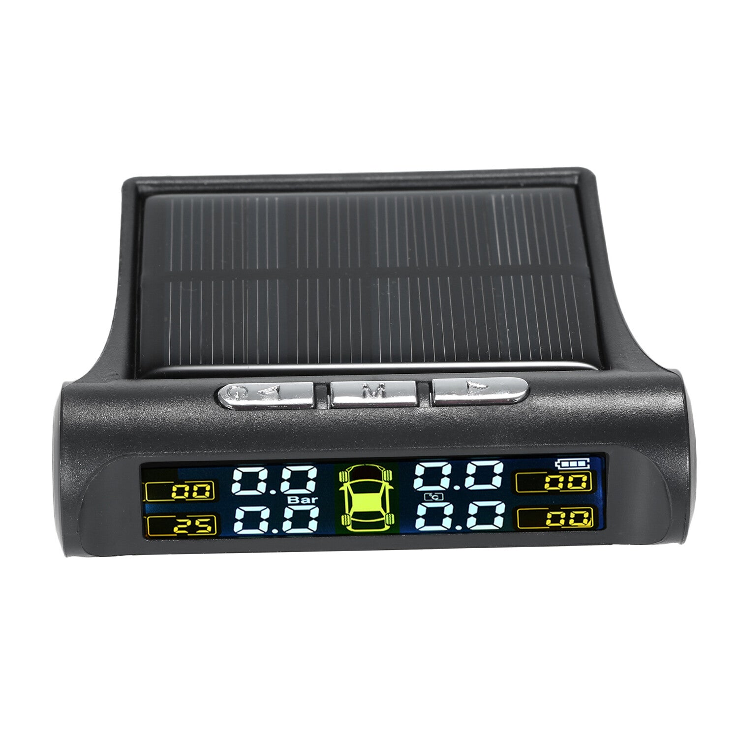 Solar TPMS Car Tire Pressure Monitoring System with 4 External W6I8 Q