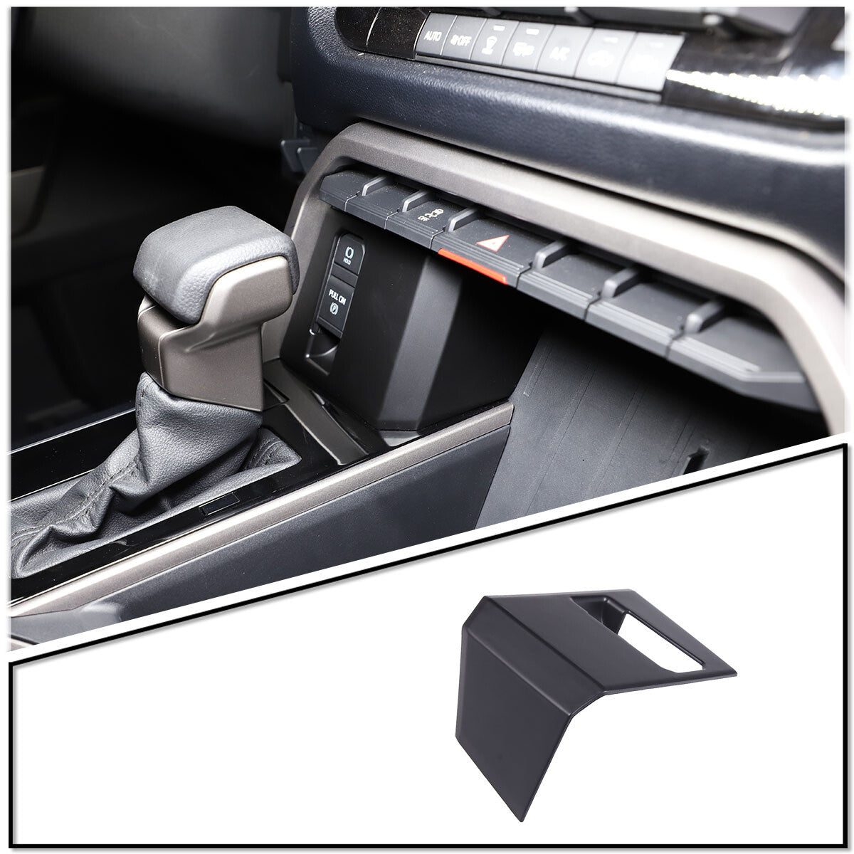 Chrome 4-door handle protective cover decoration suitable for ta for Land Cruiser Prado FJ150 150 2010-19- v