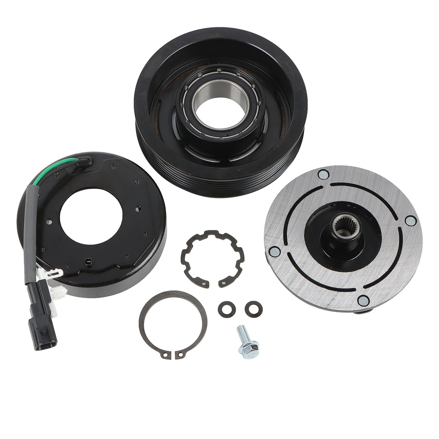 AC A/C Compressor Clutch Kit for Ford Explorer 2011-2015 3.5 Liter Engine