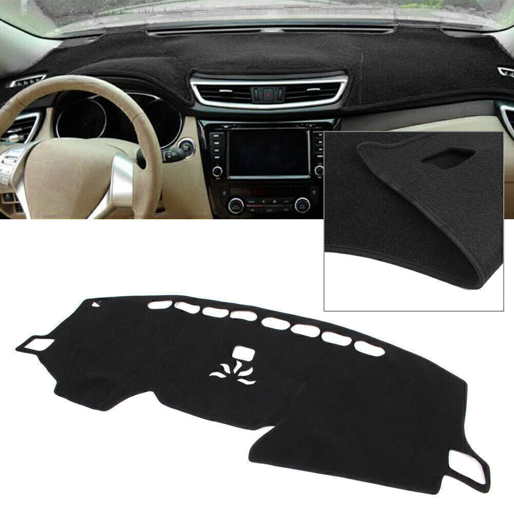 Black Polyester Dash Mat Dashboard Cover Dashmat for Honda CRV CR-V 2017-2019 18