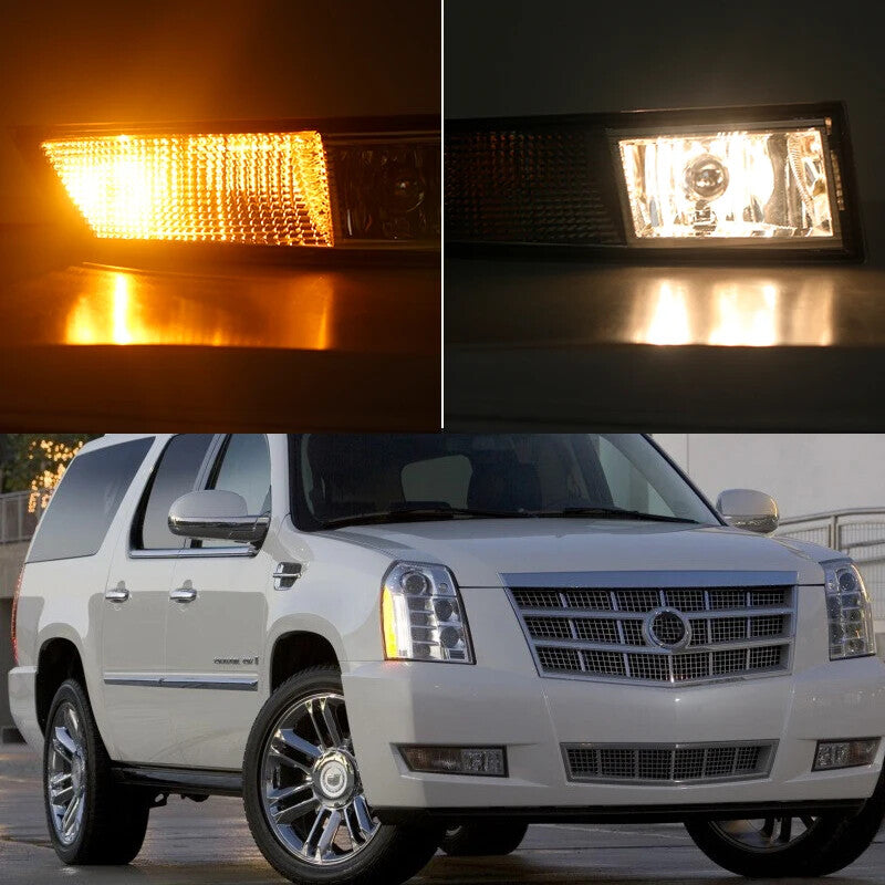 1Pair Fog light for Cadillac for Escalade ESV 2007-2014 Front Bumper Fog Lamp