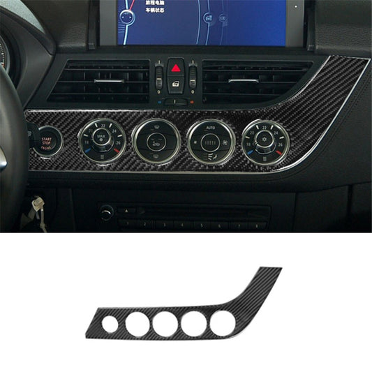 Carbon Fiber Central Control Storage Panel Cover Trim for Acura TL 2004-2008 v