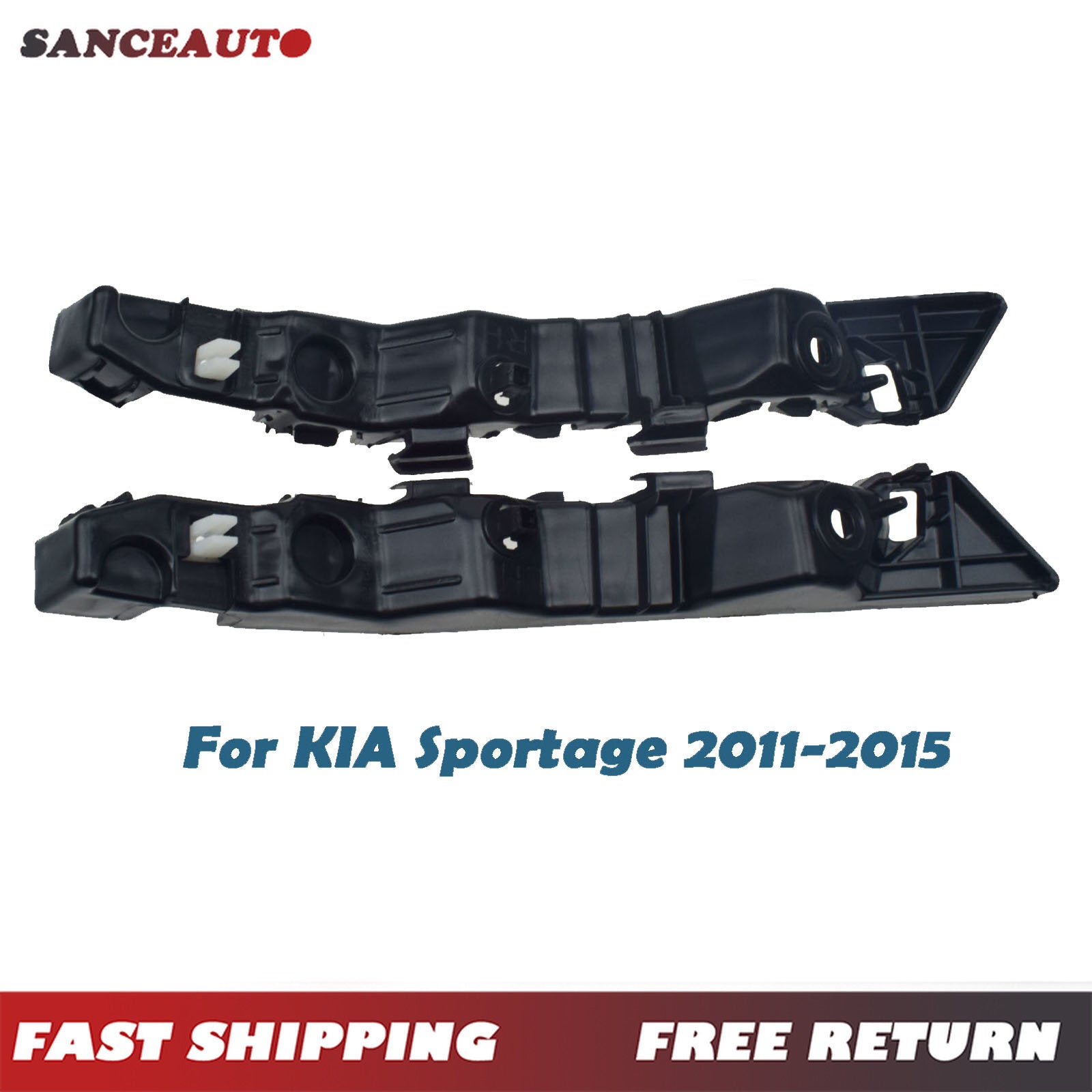 Front left plastic bumper bracket for Kia 2011-2015 n