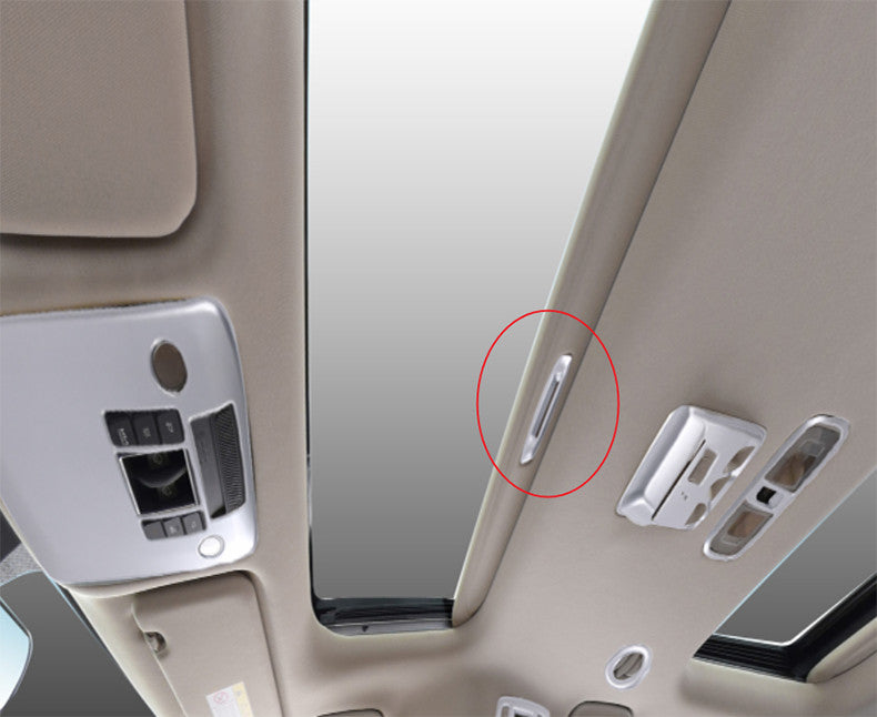 for Hyundai Sonata 2015-2019 Inner Hand Sewn Leather Gear Shift Knob Cover Trim v