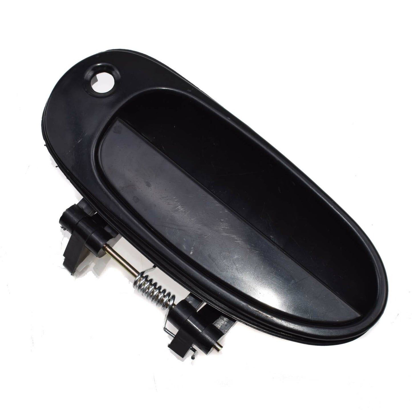 Left exterior door handle black for for Kia Sephia 1998 - 2001 0K2A159410XX- v