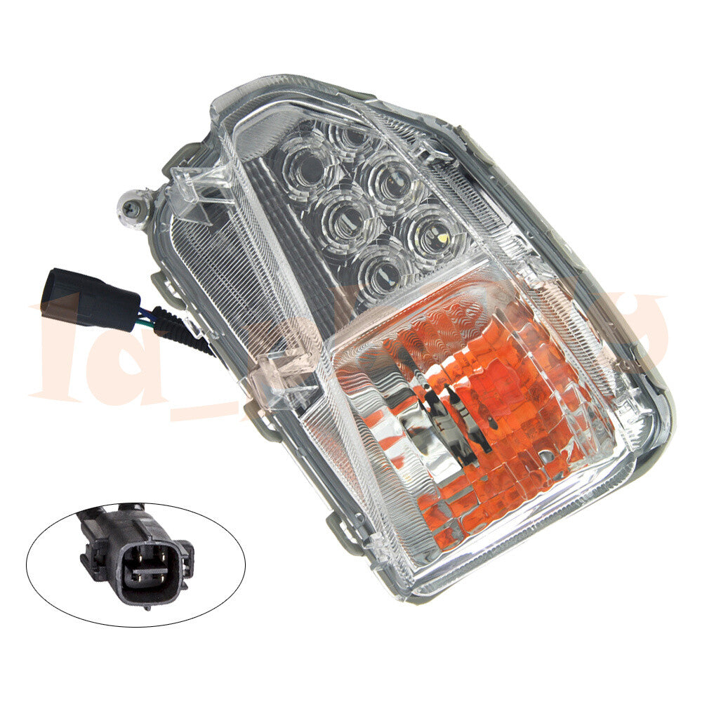 Right LED Turn Signal Fog Light Lamp Lens w/Bulb For 2013 2014 2015 for Toyota Prius