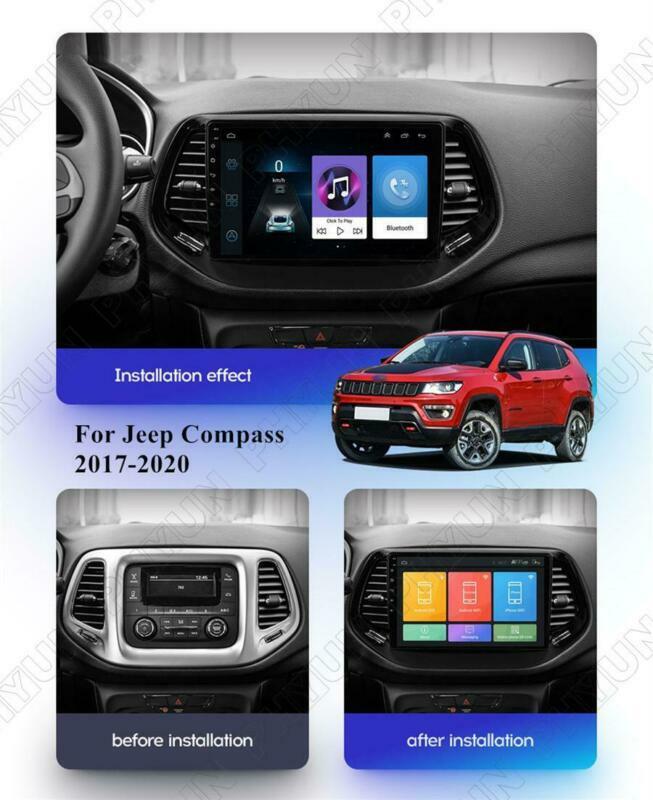 Stereo Radio GPS Headset 10.1-inch Android 10.1 2+32GB for 2017-2020 for Jeep Compass n