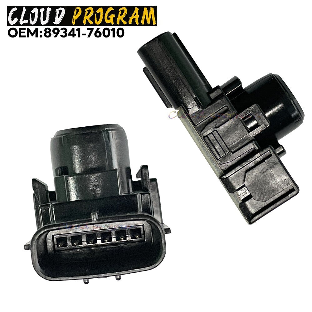 4 PCS Ultrasonic Parking Sensor 89341-76010 for Lexus CT200H GS350 GS450H (Black) v
