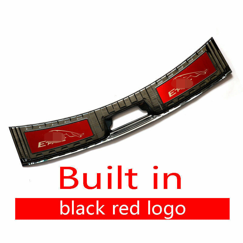 for Jaguar E-PACE 2018-2021 stainless Steel Built in Rear Bumper Protector Sill