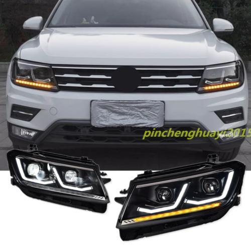 LED headlight upgrade for Volkswagen for Tiguan L 2017-2021, including DRL projector headlights.