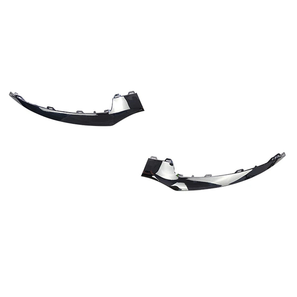 2Pcs Front Bumper Trim Chrome Left+Right Replacement For 2014-2017 W207