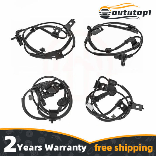4-pack of brand new ABS speed sensors for front, rear, left, and right, suitable for Hyundai for Tucson 956702E300