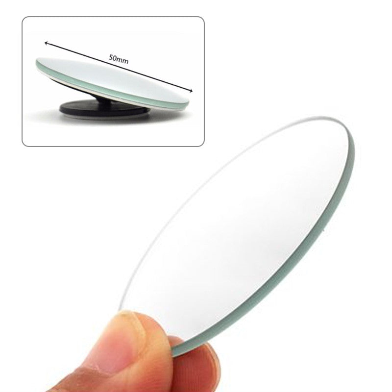 2pcs Adjustable rear side convex glass blind spot mirror for cars, 360° wide angle. n
