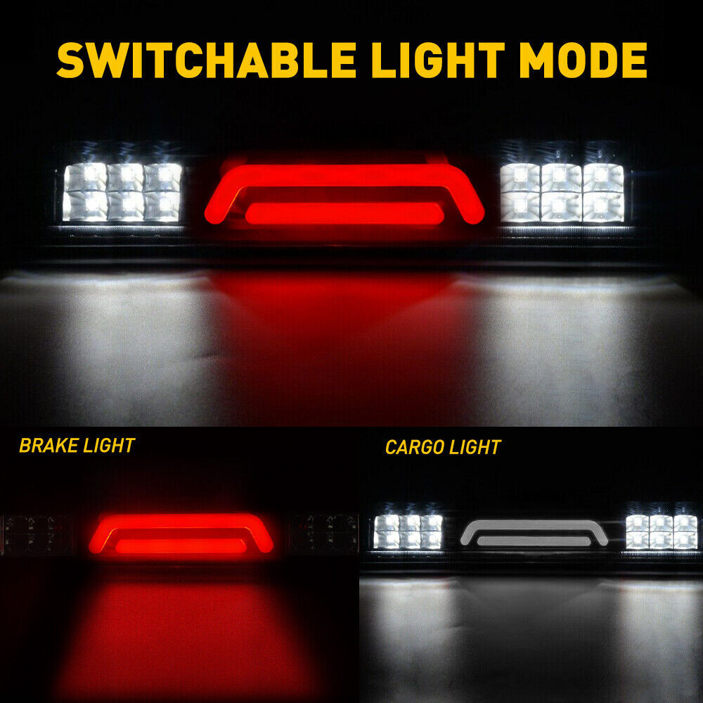 Suitable for 2004-2008 F150 Lobo Explorer LED 3rd RD Brake Light Cargo light strip - n