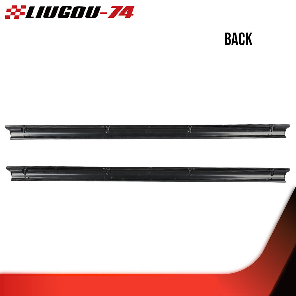 2-Piece Door and Window Scratch Plate Protector LH and Right Hand Side Fit for 92-11 Ranger- v