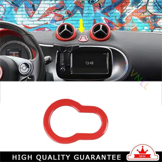 Mergency Light Switch Control Trim Fit for Mercedes-Benz for SMART 15-18 Bright Red