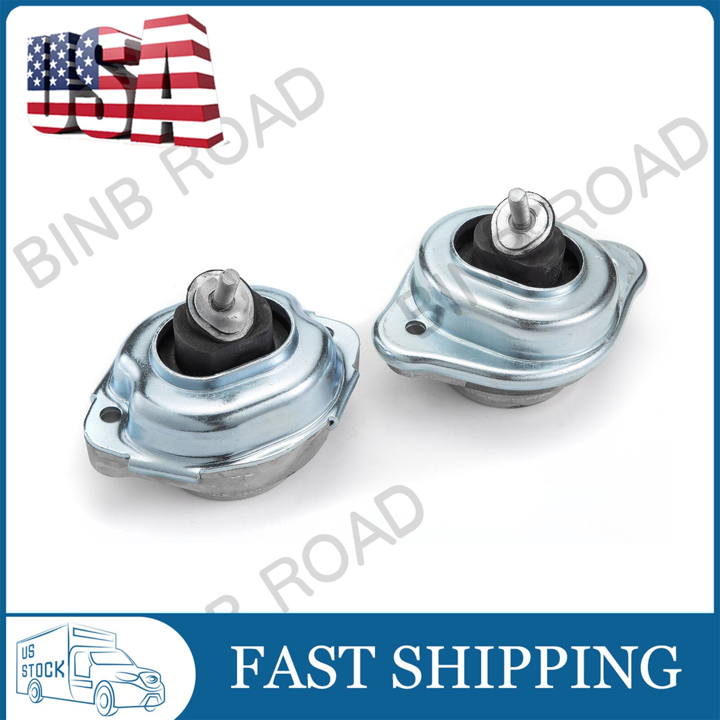 for BMW E83 X3 ENGINE MOTOR MOUNT MOUNTS L + R 22113415176 + 22113421296 Q