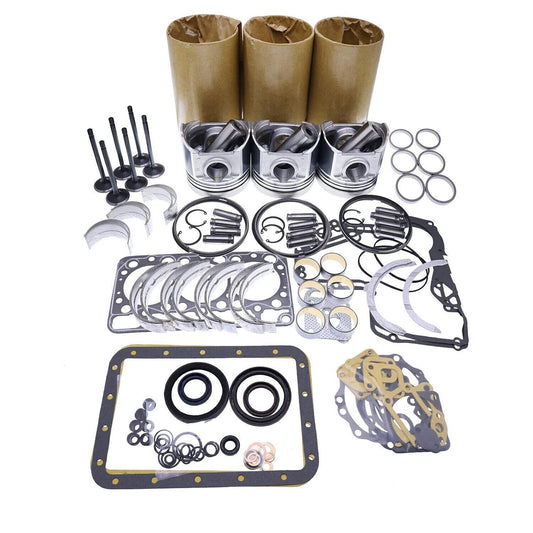 Overhaul Rebuild Kit Fit for Kubota D1402 DI Engine L2550DT L2550 L2650DTTractor