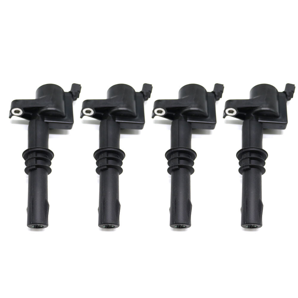 4-Piece Ignition Coil Balck Shoe for Ford Expedition 2008-2014 F-150 8L3E-12A366-AA