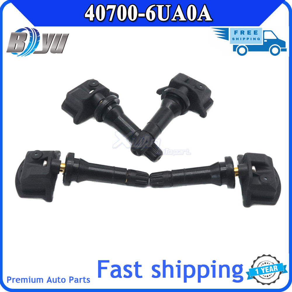 4-pack 407006UA0A TPMS for Altima Leaf 433MHz Tire Pressure Monitoring Sensors v