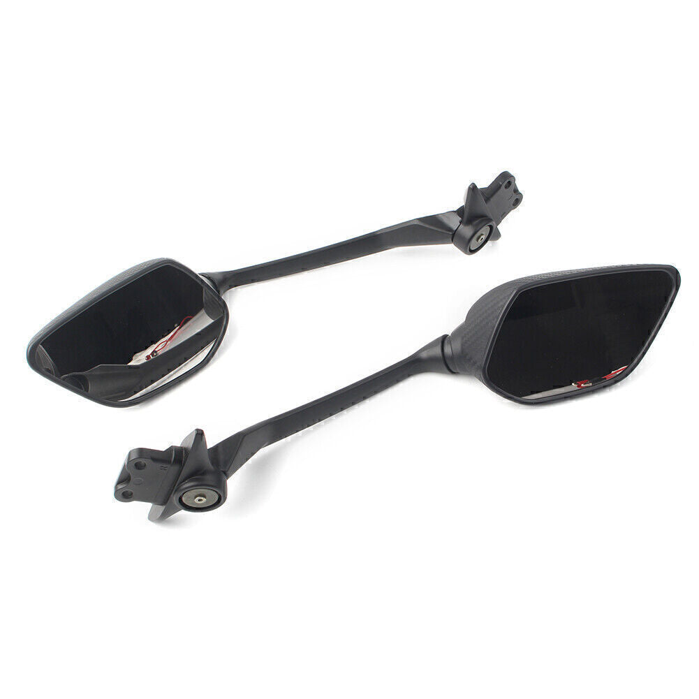 Motorcycle Black Rear View Side Mirror Pair for Yamaha T-MAX 530 2012 2013 2014