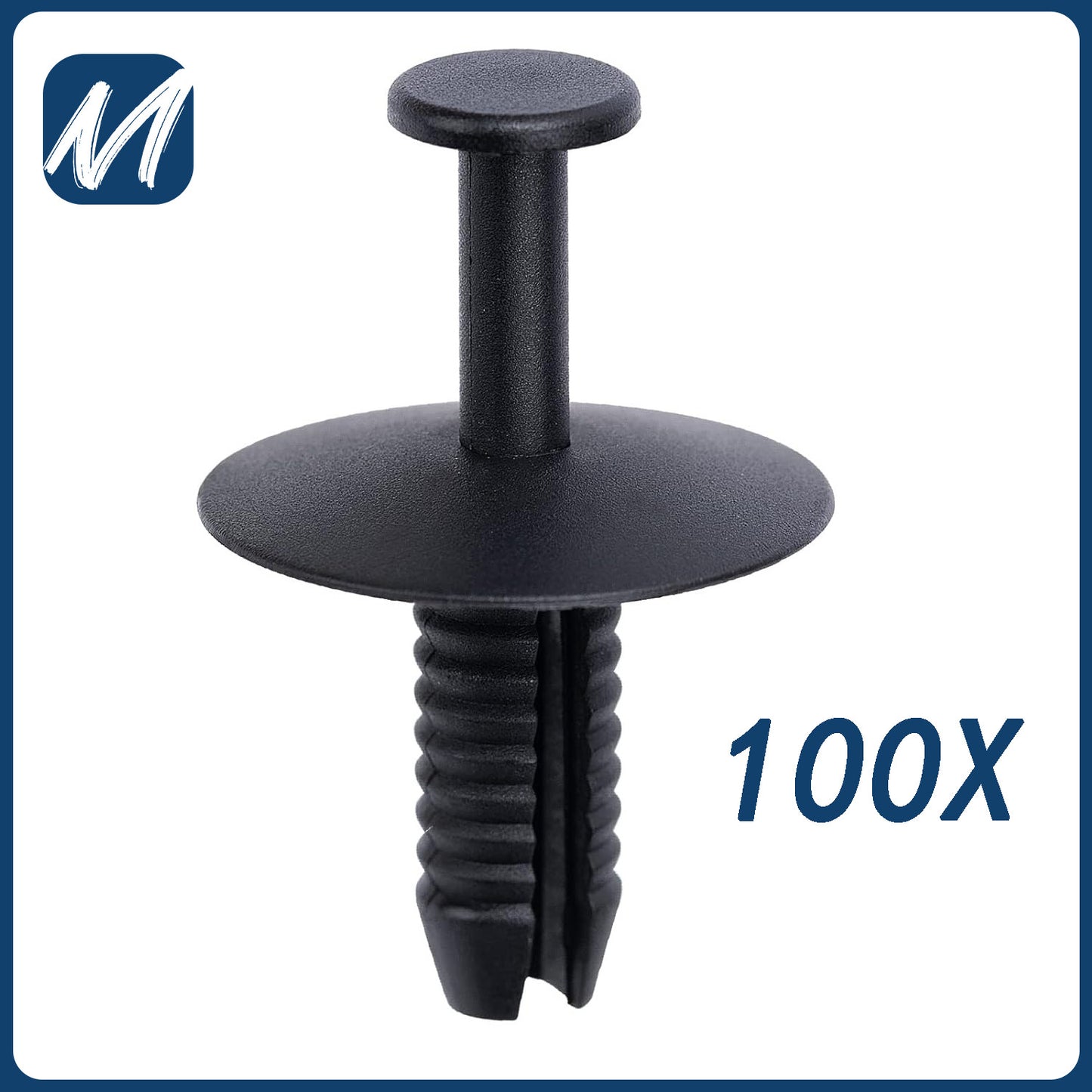 100X Bumper Door Trim Clip Sill Retainer Rivet for BMW Series 3 5 7 E46 E38 E39